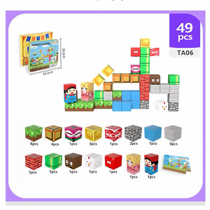 Tốt Nhất Bán Từ Câu Đố Cube Kit Với Vibrant Khối Và Quà Tặng Sẵn Sàng Bao Bì Cho Quà Tặng Sinh Nhật Lớp Học Sử Dụng Và Du Lịch - Product Image 4