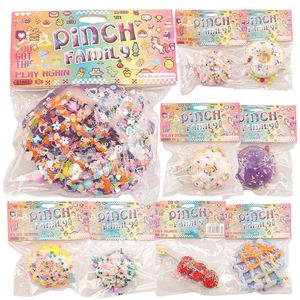 Wholesale Eco-friendly PU Soft Stress Squeeze Toys Cute Doughnut Waffle Shape for Boys Girls Unisex - Product Image 4