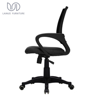 Vente en gros de chaise de bureau ergonomique au design contemporain avec dossier bas en maille complète avec des caractéristiques de confort