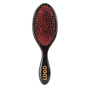 Cepillo Desenredante de Cerdas de Jabalí con Cojín de Aire Suave y Flexible para Cabello Muy Enredado, Eliminador de Nudos - Product Image 1