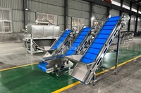 Automatisch hefplatform voor groenten en fruit van roestvrij staal 304, op maat gemaakte motor, hoge capaciteit (500-2000kg/uur) voor voedselverwerking
