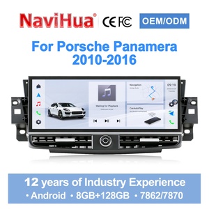 NaviHua Nouveau pour Porsche Panamera 2010-2016 12,3 pouces Autoradio Android GPS Navigation Multimédia Carplay Auto Stéréo Lecteur DSP - Product Image 1
