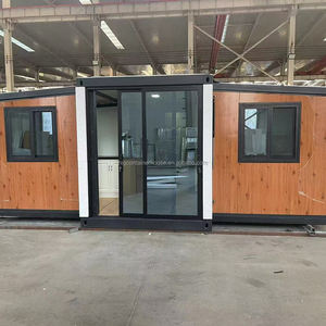 China Hotel Casas prefabricadas modulares 20 pies 40 pies Contenedores de vidrio <span class=keywords><strong>Casa</strong></span> extensible para la venta - Product Image 2