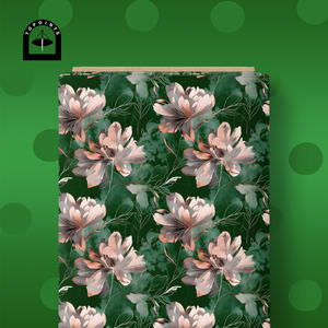 Topoints女性用カスタムフリーロンドン花タナ芝生コットン生地デジタル印刷カスタム服デザイン女の子服 - Product Image 3