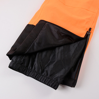 Vêtements de neige de couleur unie personnalisés pantalons de ski imperméable d'hiver pour hommes