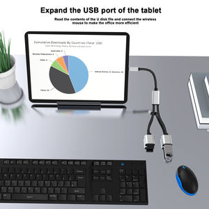 <span class=keywords><strong>Cable</strong></span> adaptador OTG de carga PD de 18W, compatible con Samsung, Galaxy S22, Note10, <span class=keywords><strong>Google</strong></span> <span class=keywords><strong>Chromecast</strong></span>, trenzado de nailon duradero C - Product Image 5