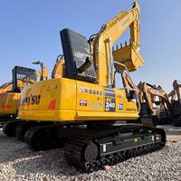 Excavadora Hidráulica Usada Komatsu PC240LC de 24 Toneladas, Original de Japón, para Construcción