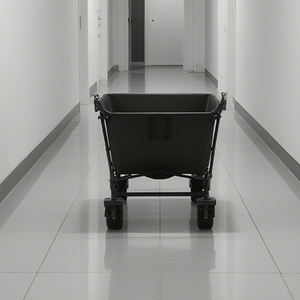 Chariot utilitaire pliable portable chariot pliable facile à transporter pour le stockage de camping de shopping de marché en plein air - Product Image 1