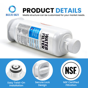 <span class=keywords><strong>Filtro</strong></span> de Agua <span class=keywords><strong>para</strong></span> Refrigerador DA97-17376B, Repuesto <span class=keywords><strong>para</strong></span> Samsungs HAF-QIN/EXP, Compatible con DA97-08006C RWF4200A OEM/ODM - Product Image 3