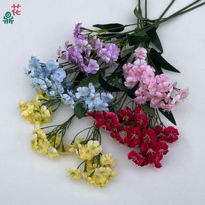 Mixed <b>Silk</b> <b>Flowers</b> Wedding Decor Handmade Artificial Floral Arrangements For Korean Style Wedding Hall Decoration - Product Image 2