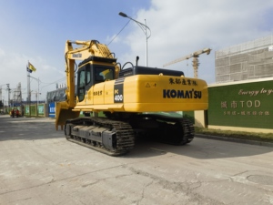 Excavadora de cadenas usada Komatsu PC400-7 400-8 300-7 450-8 de 40 toneladas de Japón, maquinaria de movimiento de tierras con motor y caja de cambios - Product Image 5