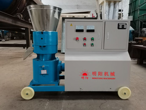 Machine à granulés de bois MING YANG pour usage domestique, à matrice plate, capacité de 75-100 kg/h, facile à utiliser pour la production de combustible - Product Image 6