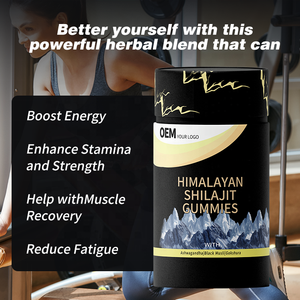 Gomitas de Shilajit Doradas al por Mayor OEM con Ácido Fúlvico y Múltiples Minerales para Energía y Apoyo Inmunológico - Product Image 4
