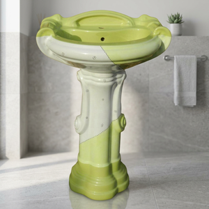 Lavabo moderne sur piétement en pierre de granit pour villa, chambre à coucher, résistant à l'eau, écologique, pour salle de bain d'hôpital - Product Image 6