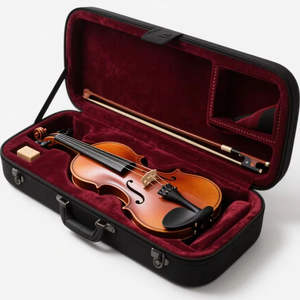 Étui de violon imperméable et antichoc brillant pour <span class=keywords><strong>Yamaha</strong></span> V3SKA-4/4 3/4 1/2 taille EVA Sac à dos Arc Colophane Poche Couleur personnalisée - Product Image 1
