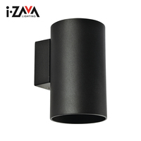 Lampe murale LED longue extérieure étanche à montage en surface en aluminium SMD à vente chaude, orientable vers le haut et vers le bas, à intensité variable