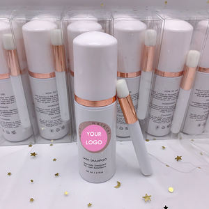 Kit complet de nettoyant pour <span class=keywords><strong>cils</strong></span> <span class=keywords><strong>faux</strong></span> et extensions, formule douce, nettoyant pour <span class=keywords><strong>cils</strong></span> pour le lavage des sourcils - Product Image 4