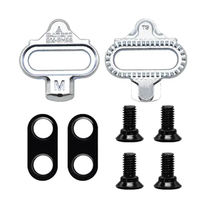 Tacos <span class=keywords><strong>Shimano</strong></span> SM-SH51 SH56 para bicicleta de montaña, tacos de pedal de liberación individual/múltiple para zapatillas de ciclismo con tornillos - Product Image 4