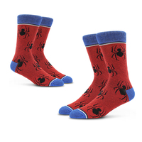 Chaussettes en tricot antibactériennes personnalisées pour couple, chaussettes à motifs amusants de qualité supérieure