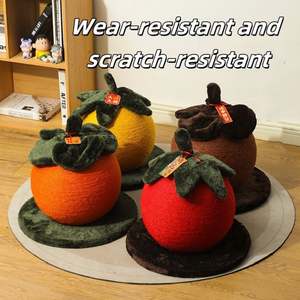 Modern Customizable Ruyi Persimmon Cat Scratcher Post Sisal Cat Trees Scratcher Wholesale Cross-Border Cat Scratching Board - Product Image 2