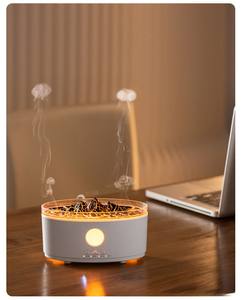 Volcano <b>Humidifier</b> <b>Flame</b> Aroma Diffuser 3 Colors LED Lamp - Product Image 4