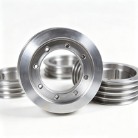Poulie à courroie usinée CNC sur mesure de qualité supérieure, roue métallique multi-creuses, pièces de transmission de précision