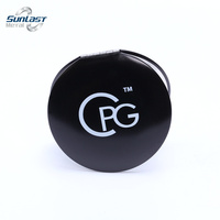 Miroir de maquillage compact personnalisé de marque célèbre, pliable et personnalisé, pour cadeau personnalisé