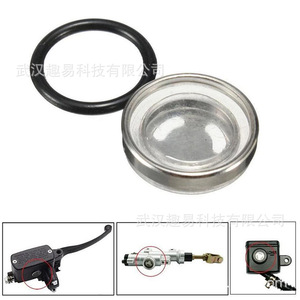 Electric Scooter Brake Oil Sight Glass 10mm 12mm 14mm 18mm Metal <b>Rubber</b> <b>Ring</b> Disc Brake Easy Install - Product Image 5