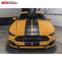 Pare-chocs avant Super Snake modifié adapté aux Ford Mustang 2015-2023