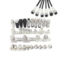 Câble adaptateur connecteur mâle/femelle étanche IP68 pour batterie automobile en cuivre, 2-12 broches, M23/M16/M12/M8/M5 (12-250V 1.5-20A)