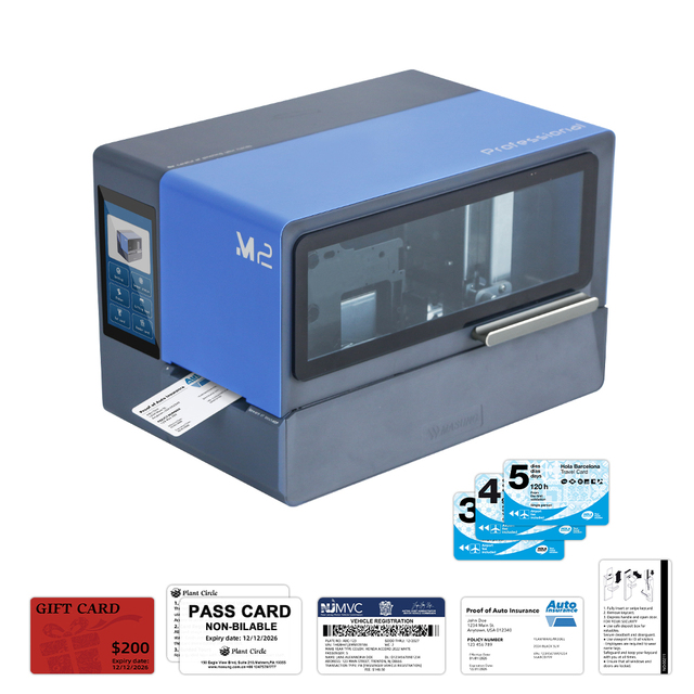 MASUNG MS-ZK650 Thermal Transfer PVC Card Printer, High-Speed ID Card Printing Machine with Touchscreen Control