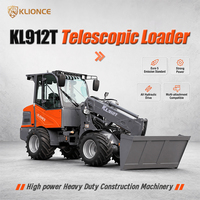 Geräuscharmer Yanmar-Motor Kleiner Radlader KL912T, 0,6 m³ Schaufel, Obstgarten-Lademaschine für Ernteunterstützung in der Landwirtschaft