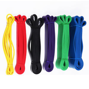 Long robuste élastique <span class=keywords><strong>gritin</strong></span> yoga poignet sport haltérophilie puissance ceinture gym tirer vers le haut bandes de résistance bande rouleau - Product Image 5