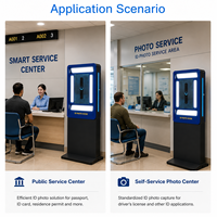 Terminal de capture photo biométrique pour les applications de passeport, de visa, de permis de résidence et de documents d'identité