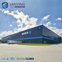 Estructuras de Acero Prefabricadas para Fábrica, Nave Industrial, Taller, Planta de Manufactura para Producción y Procesamiento