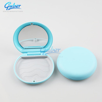 Boîte de rangement pour prothèses dentaires Guber Dental multi-usages en plastique, boîte de maintien orthodontique 90x90x70mm certifiée CE pour l'hygiène buccale