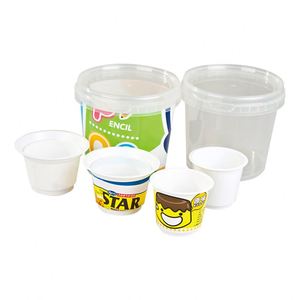 Vasos de Plástico Transparentes de 240 ml, Libres de BPA, para Postre, Yogur, Gelatina, Helado, Contenedor Multiusos para Alimentos, Envase de Alimentos ISO - Product Image 4