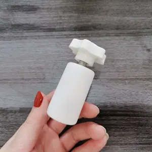 Mesin tutup botol parfum penggunaan mudah, alat pengeriting botol kaca mulut 15mm