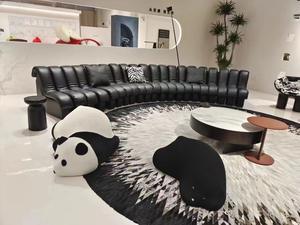 أريكة على شكل ثعبان مخصصة مباشرة من المصنع، تصميم فريد لأريكة سرير مريحة لغرفة المعيشة وغرفة النوم والمكتب والمنزل والفنادق والقاعات - Product Image 2