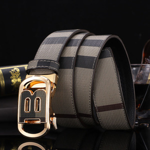 Nouvelle <span class=keywords><strong>ceinture</strong></span> pour homme de la marque <span class=keywords><strong>B</strong></span> en cuir de vachette de première qualité avec boucle en alliage gaufré, polyvalente et tendance pour les jeunes - Product Image 5