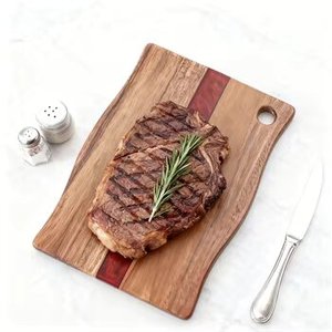 <span class=keywords><strong>Planche</strong></span> à découper élégante en bois d'acacia et résine époxy, pour fruits, légumes, fromages - Product Image 6