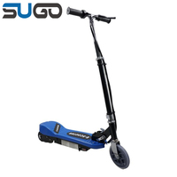 Skuter Listrik Dewasa 120wt Bertenaga, Cepat, dan Kuat, Model Moped, E-Scooter, Electrico, Foot Kick