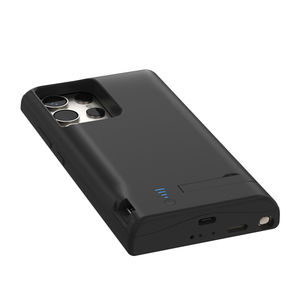 Funda de batería para <span class=keywords><strong>Samsung</strong></span> <span class=keywords><strong>Note</strong></span> <span class=keywords><strong>20</strong></span> <span class=keywords><strong>Ultra</strong></span> S25 S24 Series Funda de batería a prueba de golpes 10000mAh <span class=keywords><strong>Cargador</strong></span> incorporado con funda de soporte - Product Image 5