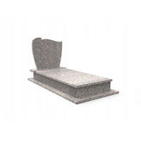 Pierre tombale personnalisée de marque, en granit premium, arrondie, bronze royal, modèle PL Origin LST-035