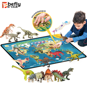 Tapis <span class=keywords><strong>de</strong></span> jeu des <span class=keywords><strong>dinosaures</strong></span>, éducatif, son et apprentissage, table murale d'apprentissage, modèle dino - Product Image 4
