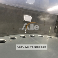 Machine de capsulage automatique haute vitesse pour aérosols en plastique avec alimentation par couvercle, presse, élévateur, actionneur à pas et équipement de pulvérisation pour ligne de remplissage