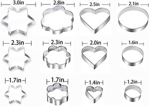 Molde de Silicona para Galletas, Máquina para Hacer Panqueques y Sándwiches, Herramientas para Hacer Galletas, Molde de Metal Apto para Niños y Niñas - Product Image 2