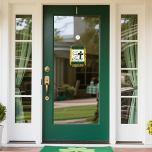 Mini-drapeaux de voiture 10x15cm pour la Saint-Patrick, à suspendre à la fenêtre avec ventouse - Product Image 4