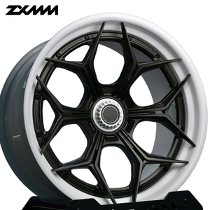 Jantes en alliage forgé chromé poli monobloc 2 pièces en maille personnalisées pour <span class=keywords><strong>BMW</strong></span>, 5x114.3 5x120 5x130 18 19 20 21 22 24 26 pouces - Product Image 4