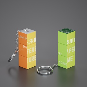 Biểu Tượng Tùy Chỉnh Hình Ảnh UV In Ấn 3.5Cm Mini Ma Thuật <span class=keywords><strong>Cube</strong></span> Keychain Mặt Dây Chuyền 2x2 3x3 Câu Đố <span class=keywords><strong>Cube</strong></span> Khuyến Mại Quà Tặng Quảng Cáo - Product Image 3